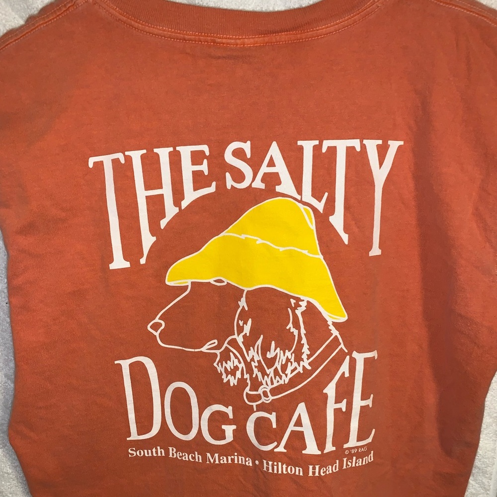 The salty dog cafe vintage ‘89 rag (Made in USA)